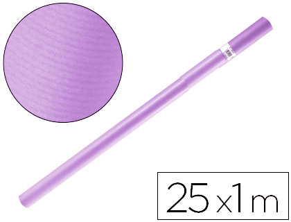 PAPEL KRAFT LIDERPAPEL ROLO LILAS 25X1 MT 65 GR