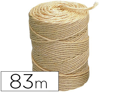 CORDA SISAL 3 CABOS LIDERPAPEL ROLO 1/2 KG
