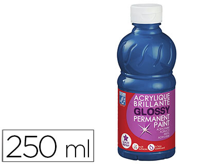 PINTURA ACRILICA L&B BRILHO AZUL PRIMARIO BOIAO DE 250 ML