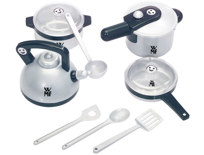 CONJUNTO DE COZINHA THEO KLEIN WMF 8 PECAS 24,3X14,5X29,3 CM