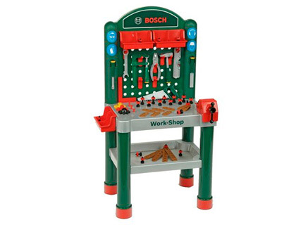 BANCO DE TRABALHO THEO KLEIN BOSCH COM ACESSORIOS 59X72X15,5 CM