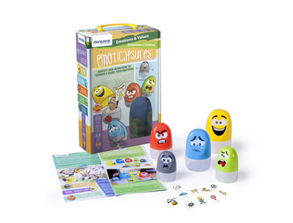 JOGO MINILAND EMOTICAPSULES 6 PECAS