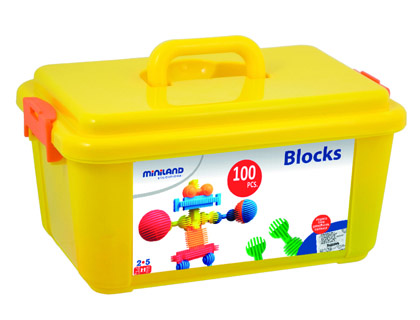 JOGO MINILAND INTERSTAR BLOCKS 100 PECAS