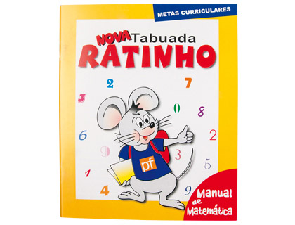 NOVA TABUADA RATINHO MANUAL DE MATEMATICA